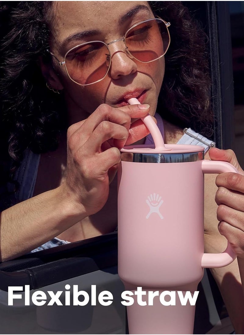 Hydro Flask Hydro Flask 32oz (946ml) All Round Travel Tumbler with Handle, Lid & Straw - Holiday Punch  - Image 5