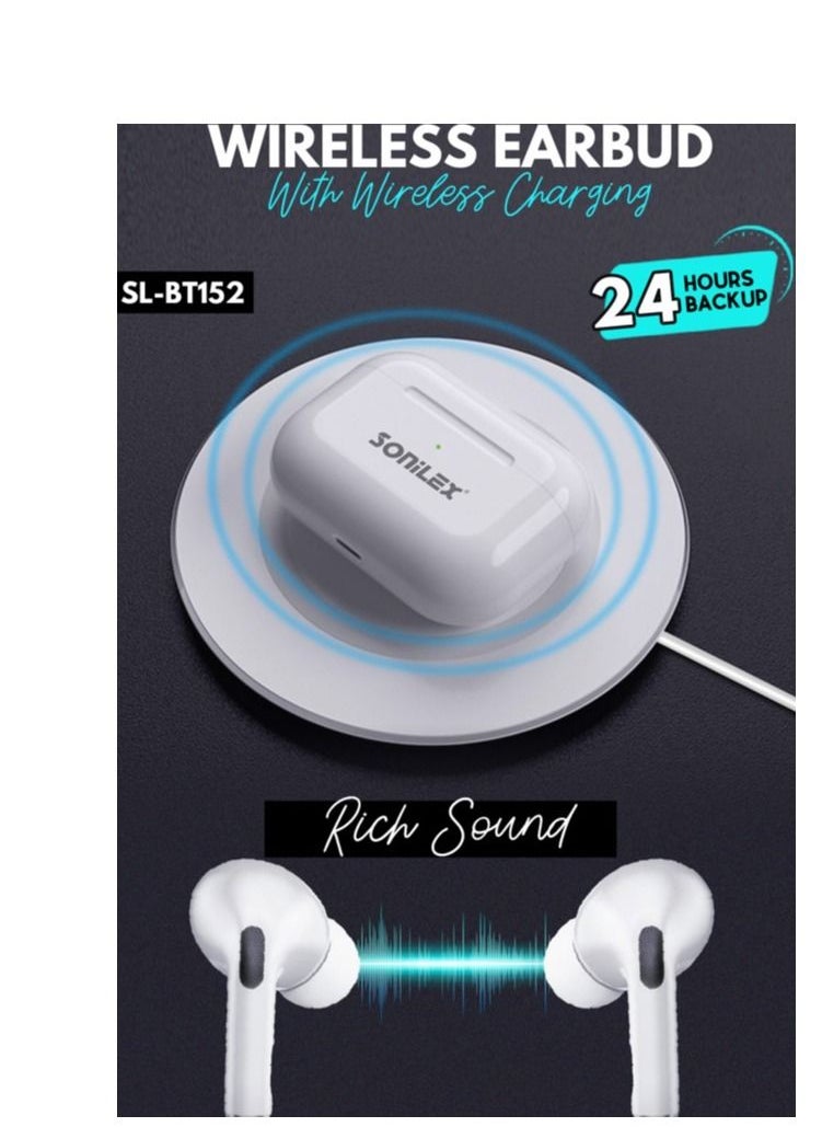SOniLEX - Wireless Headset SL-BT152: Immerse Yourself in Crystal Clear Sound, Effortless Connectivity, and Prolonged Comfort for an Enhanced Listening Experience - Image 1