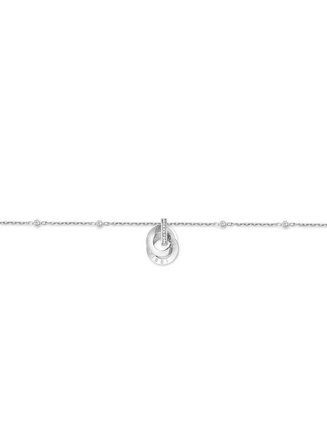 شيروتي 1881 Beatrice Silver Stainless Steel Chain Bracelet for Women 170mm