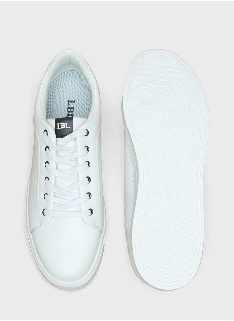 LBL by Shoexpress Lace Up Low Top Sneakers  - Image 3