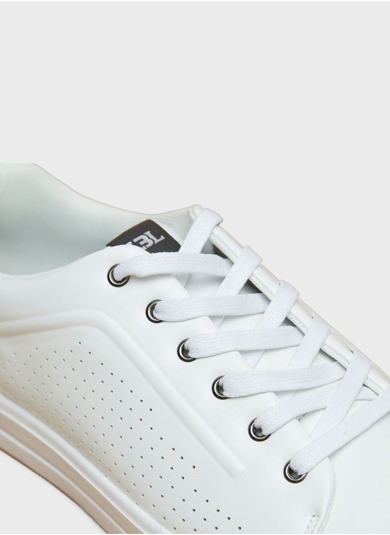 LBL by Shoexpress Lace Up Low Top Sneakers  - Image 4