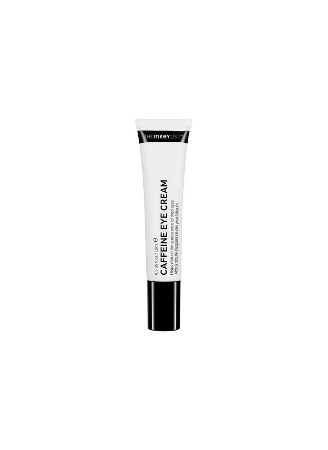 The Inkey List The INKEY List Caffeine Eye Cream, Reduce Eye Puffiness and Dark Circle, Blur Fine Lines, 0.5 fl oz  - Image 1