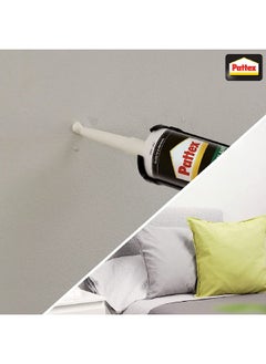 Pattex High-Quality Silicone Acrylic Sealant White 280 ml 2562882  - Image 5