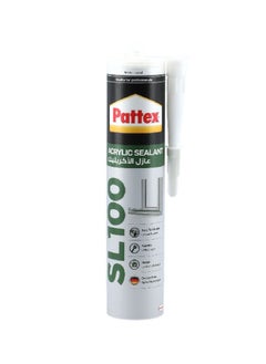 Pattex High-Quality Silicone Acrylic Sealant White 280 ml 2562882  - Image 1