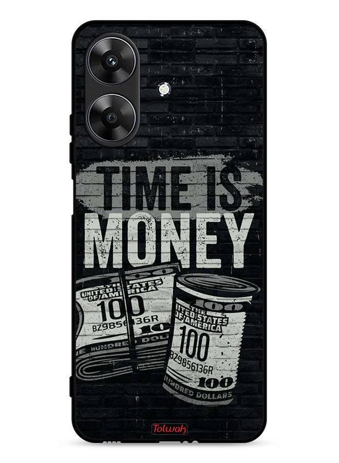 Tolwak Realme Note 60 4G Protective Case Cover Time Is Money - Image 1