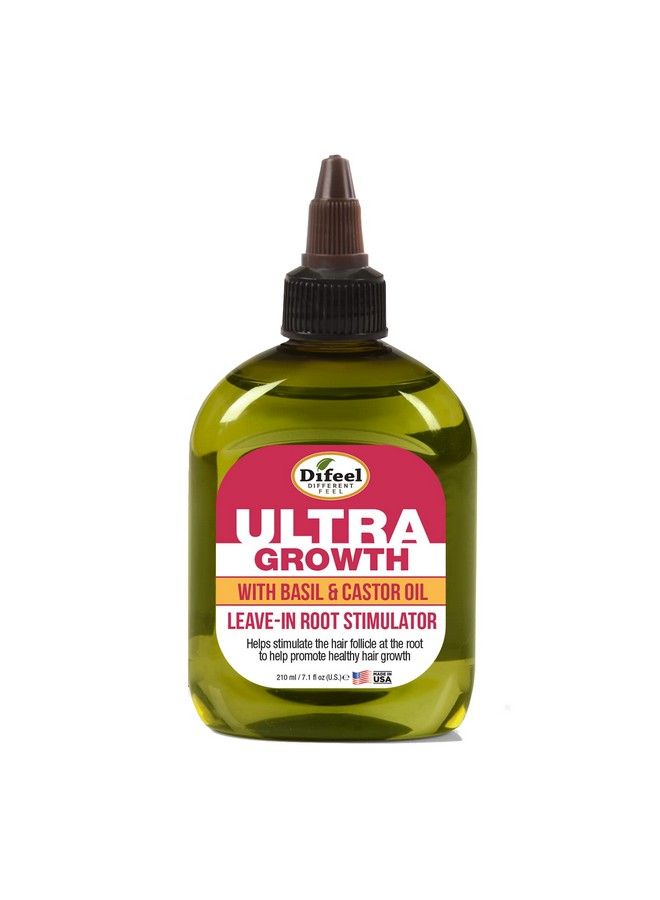 difeel Ultra Hair Growth Oil Infused With Basil And Castor Oil 7.1 Ounce  - Image 3