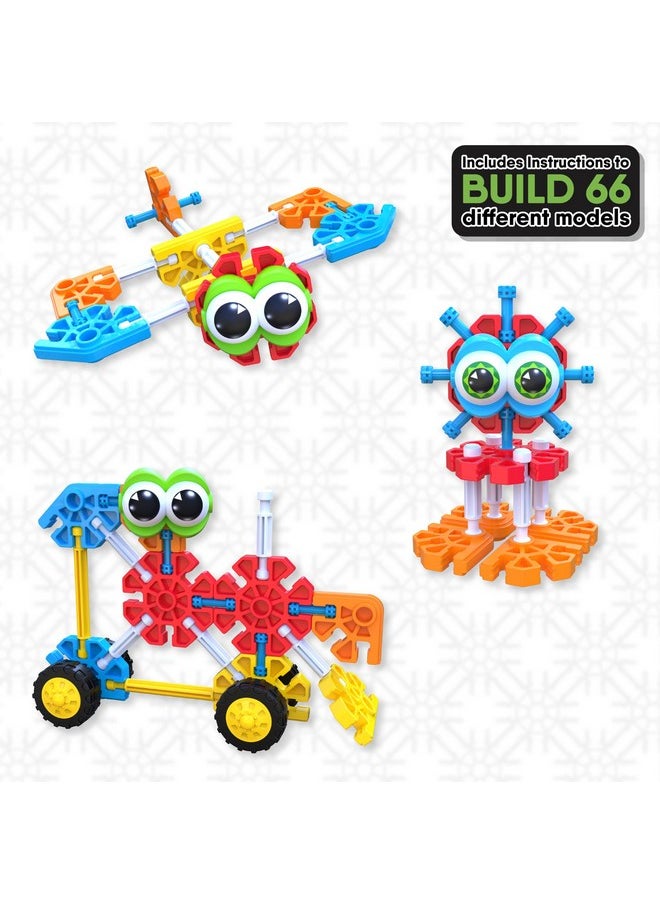 K'NEX KID K'NEX - Build A Bunch Set ‚ 66 Pieces, Preschool STEM Building, Kid Construction Set, Creative Play‚ Ages 3+  - Image 3