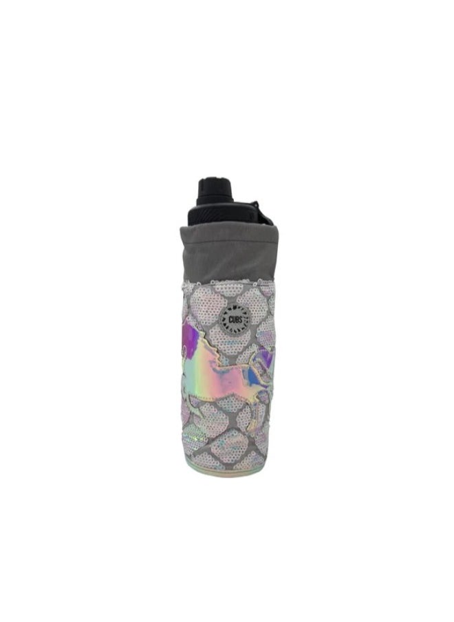 CUBS Mermaid Tailsequin Water Bottle Cover 