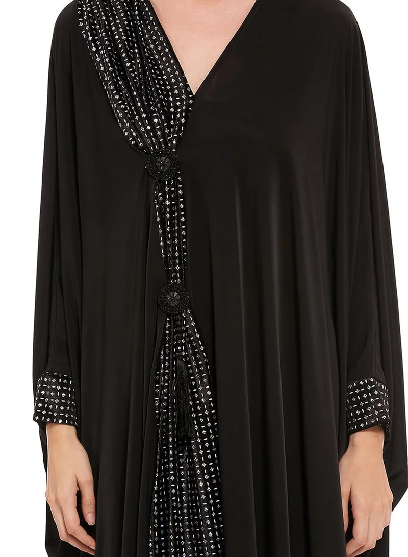 hayas closet Embelished Abaya