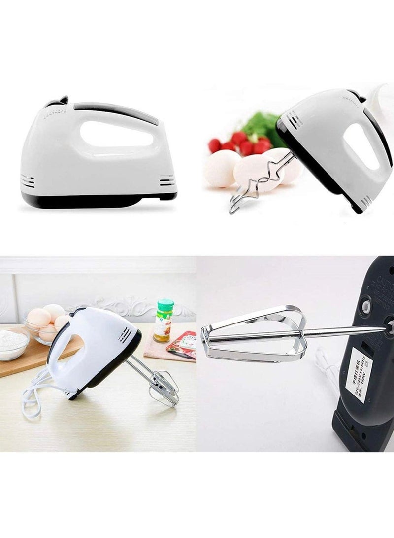 Electric Hand Mixer Mini High Power Stainless Steel Electric Egg Beater Dough Mixing Machine Egg Divider Tools  - Image 4
