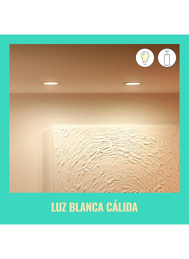 Wiz Smart Tunable White Recessed Downlight 8, 24W, 2700K-6500K, Dimmable, Wi-Fi And Bluetooth, App And Voice Control - Image 4