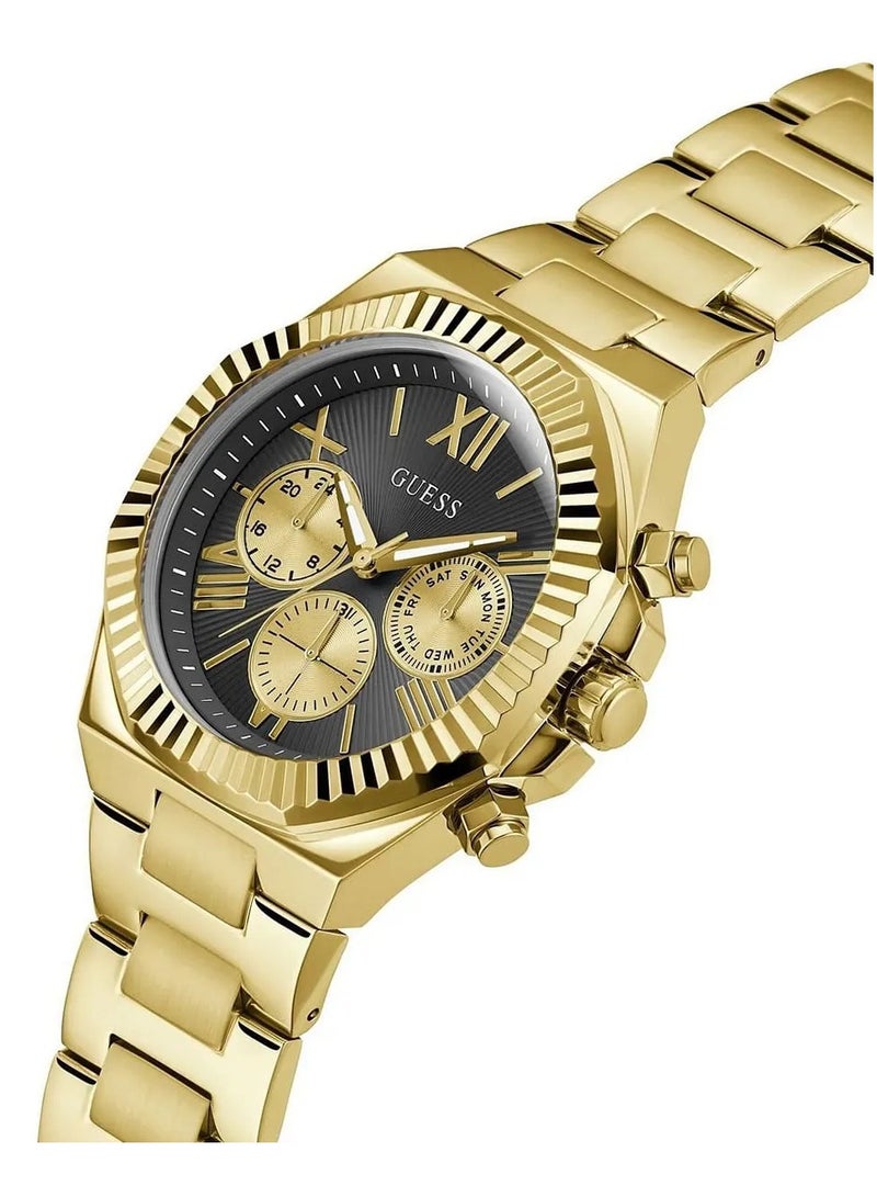 GUESS Mens Equity Gold Tone Multi-function Watch - GW0703G5 - Image 2