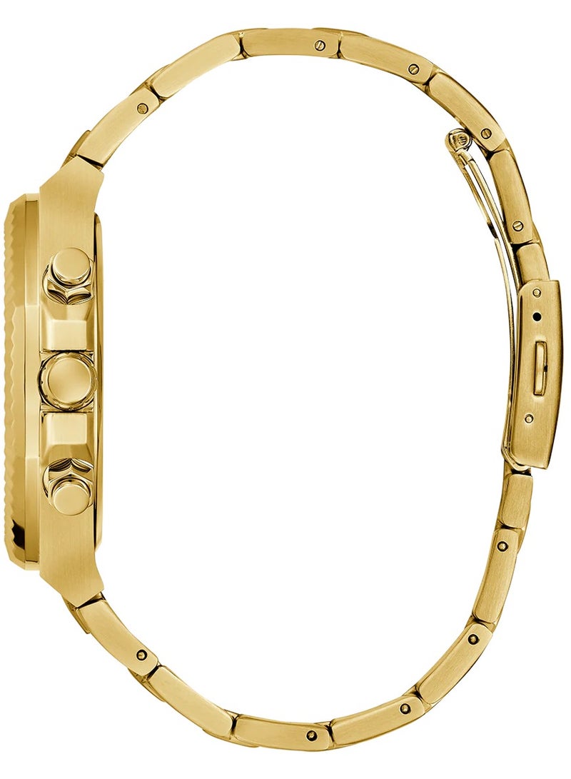 GUESS Mens Equity Gold Tone Multi-function Watch - GW0703G5 - Image 4