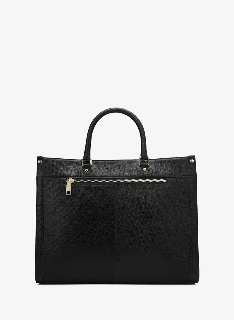 Da Milano  Genuine Leather Black Tote Bag for Women | Best Price UAE