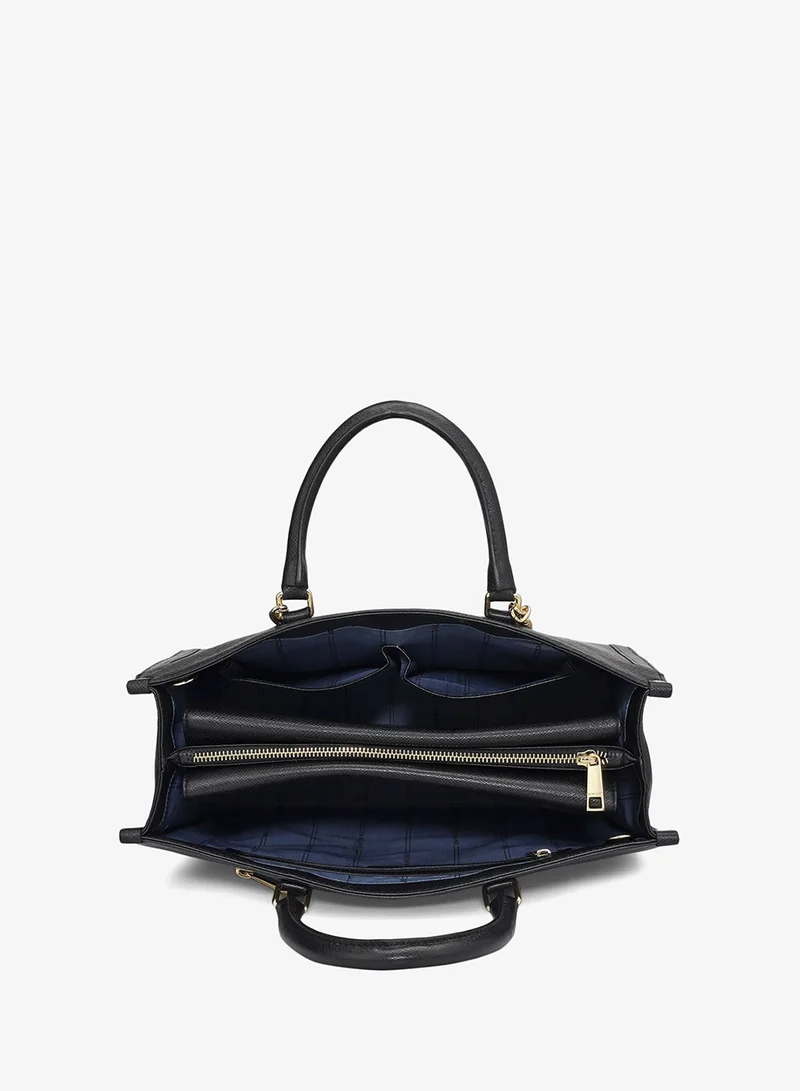 Da Milano  Genuine Leather Black Tote Bag for Women | Best Price UAE