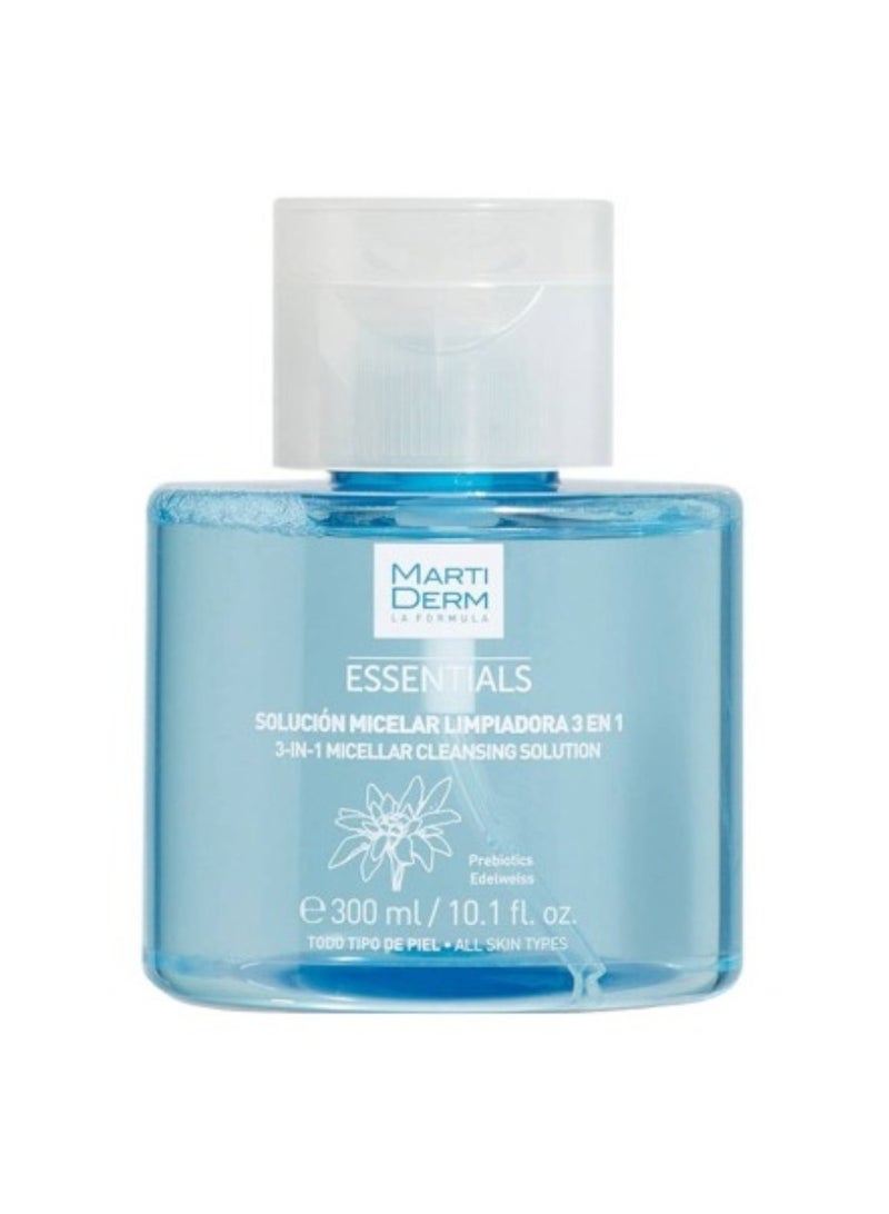 مارتيديرم محلول التنظيف ميسيلار 3 في 1 من مارتيديرم إسينشالز، 300 مل - Image 1