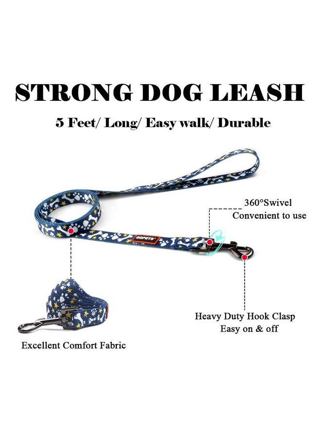 كيوكيو بيتس مجموعة أحزمة الكلاب QQPETS قابلة للتعديل ومتينة بدون سحب للكلاب من السلالات الصغيرة والمتوسطة والكبيرة مع مشبك خلفي مضاد للالتواء مثالي للمشي (XS (محيط الصدر من 12 إلى 18 بوصة)، عظم) - Image 3