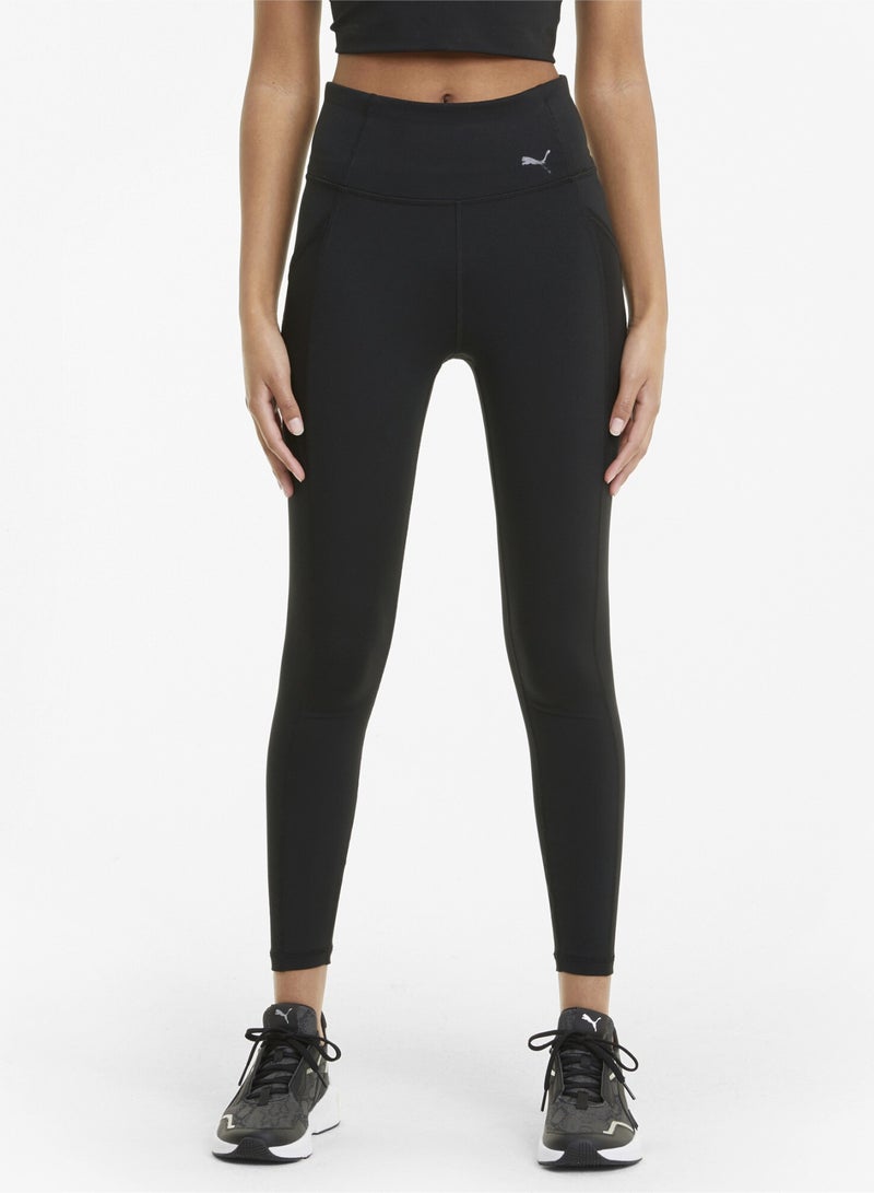 بوما بنطال تدريب FOREVER ضيق بخصر مرتفع وطول 7/8 للنساء - Image 1