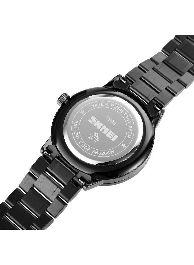 سكمي ساعة سكيمي الرياضية للرجال بتصميم عجلة مجوفة ثلاثية الأبعاد من الفولاذ المقاوم للصدأ، مقاومة للماء، وعجلة سيارة دوارة، طراز 1990 - Image 3