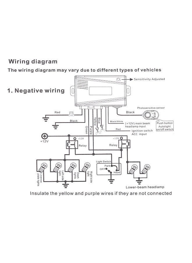 Generic - Car Auto Light Sensor System Automatically Control the Lights ON OFF by Light Sensor for 12V Car - Image 1