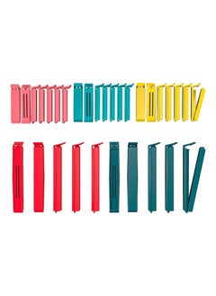 BEVARA Bag clips 26 pieces, assorted colors, assorted sizes, to keep food fresh and store snacks  - Image 4