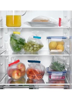 BEVARA Bag clips 26 pieces, assorted colors, assorted sizes, to keep food fresh and store snacks  - Image 5