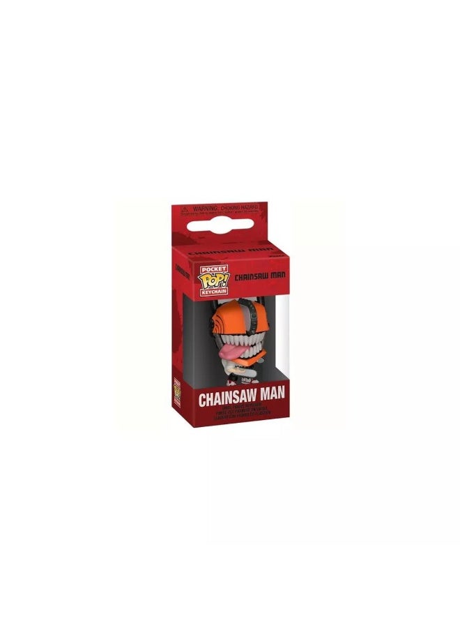 Funko Pocket Pop! Chainsaw Man Chainsaw Man Vinyl Keychain (10.2 Cm) - Image 1