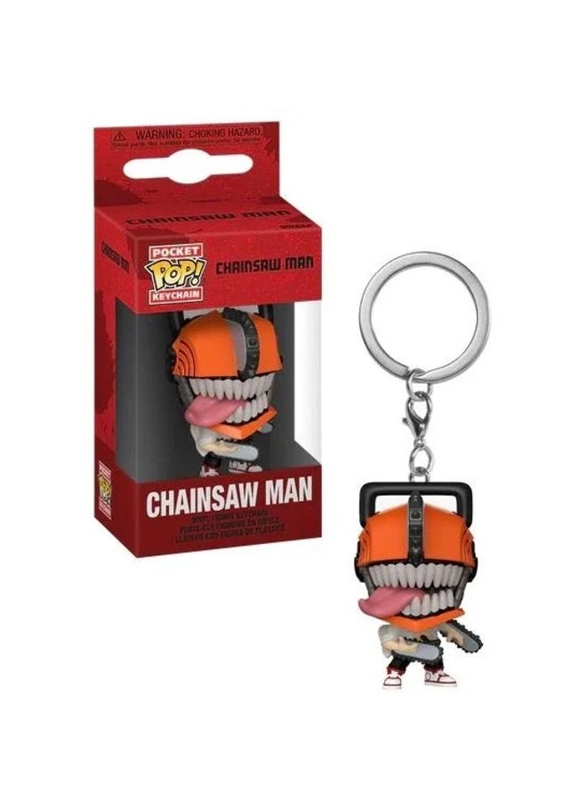 Funko Pocket Pop! Chainsaw Man Chainsaw Man Vinyl Keychain (10.2 Cm) - Image 2