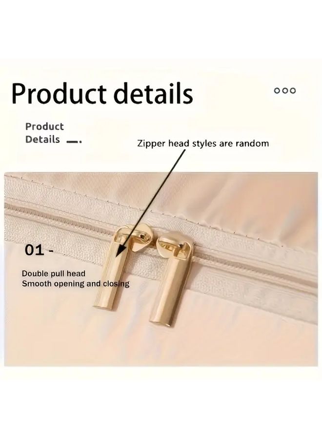 Pink Vacuum Storage Bags Extra Large Capacity for Clothes Blankets and Pillows - Image 5