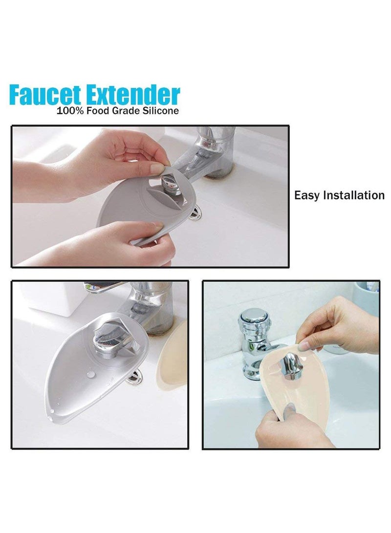 Sweet seven Faucet Extender for Kids - 3 Pack Bathroom Sink Spout Wash Helper - Fun and Practical Hand Washing Solution for Babies and Toddlers - Image 5