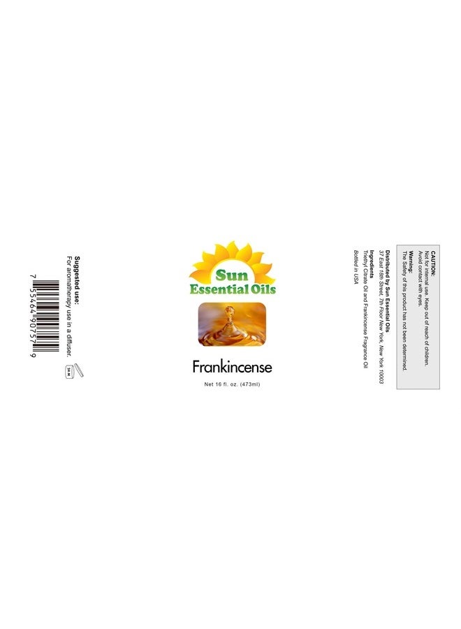 Sun Essential Oils 16oz - Frankincense Essential Oil - 16 Fluid Ounces - Image 1