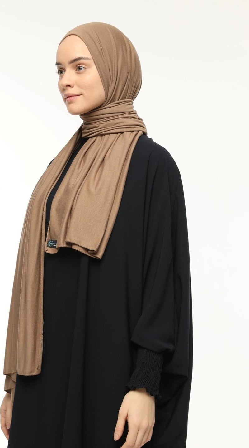 Altobeh Hijab Combed Cotton Shawl Plain  - Image 2