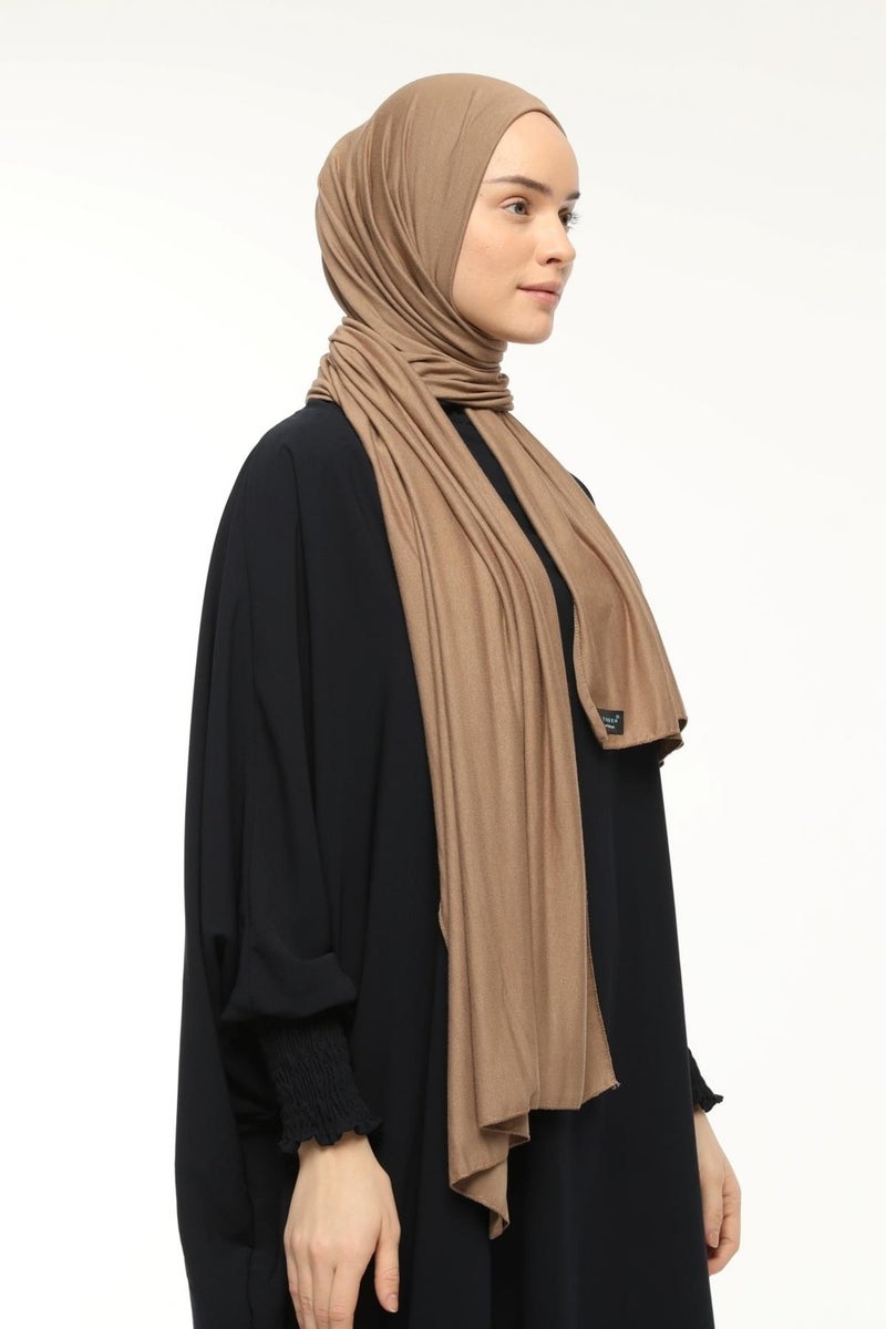 Altobeh Hijab Combed Cotton Shawl Plain  - Image 3