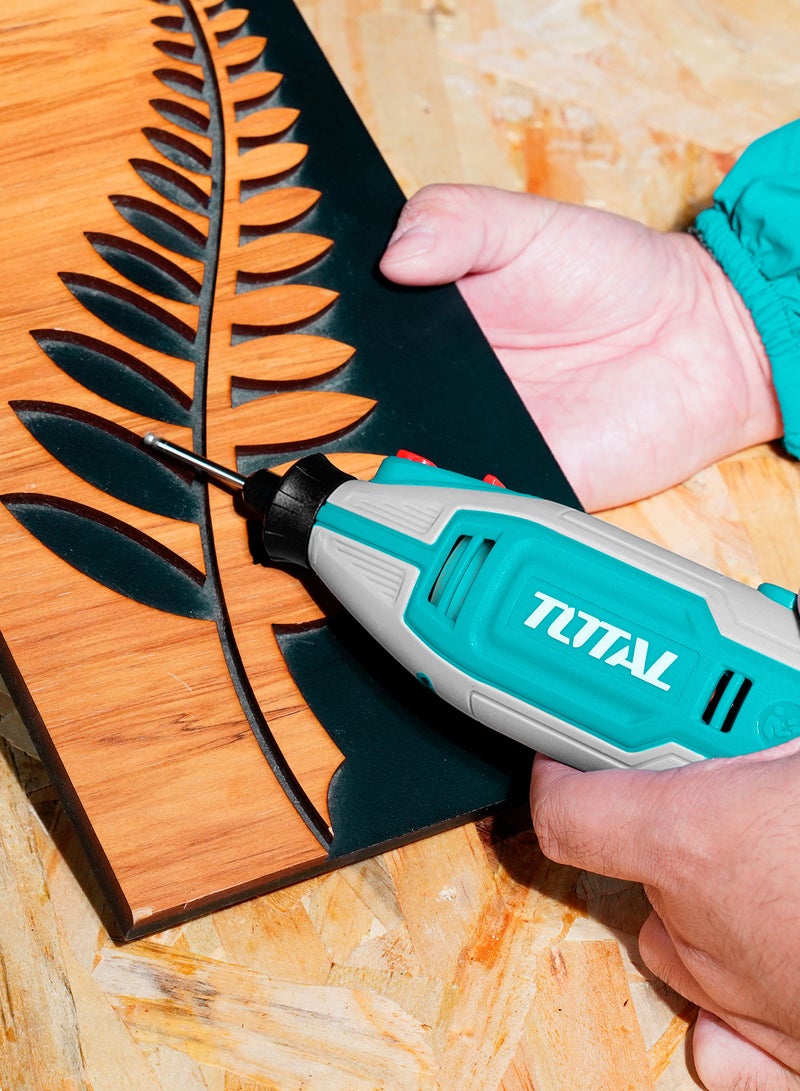 TOTAL مطحنة صغيرة TOTAL 130W مع 109 ملحقات - Image 4