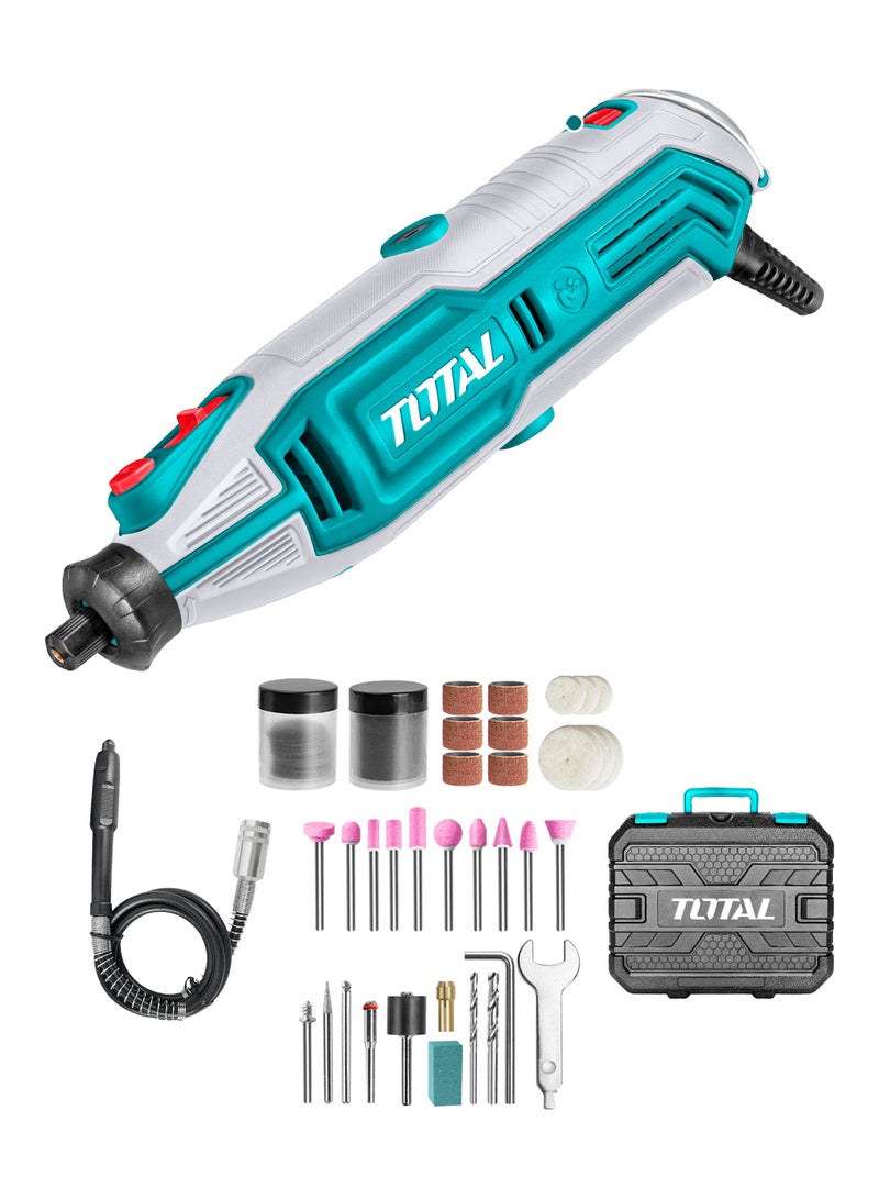 TOTAL مطحنة صغيرة TOTAL 130W مع 109 ملحقات - Image 1