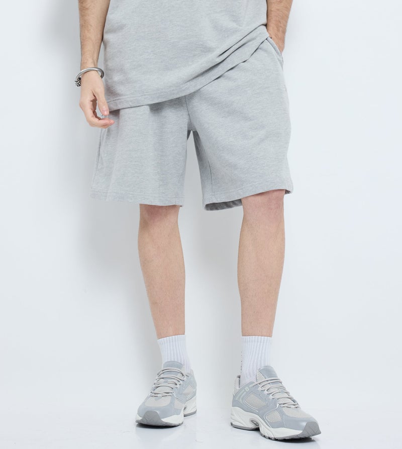 F5 Men's F5 Casual Knit Shorts - Grey - Image 2