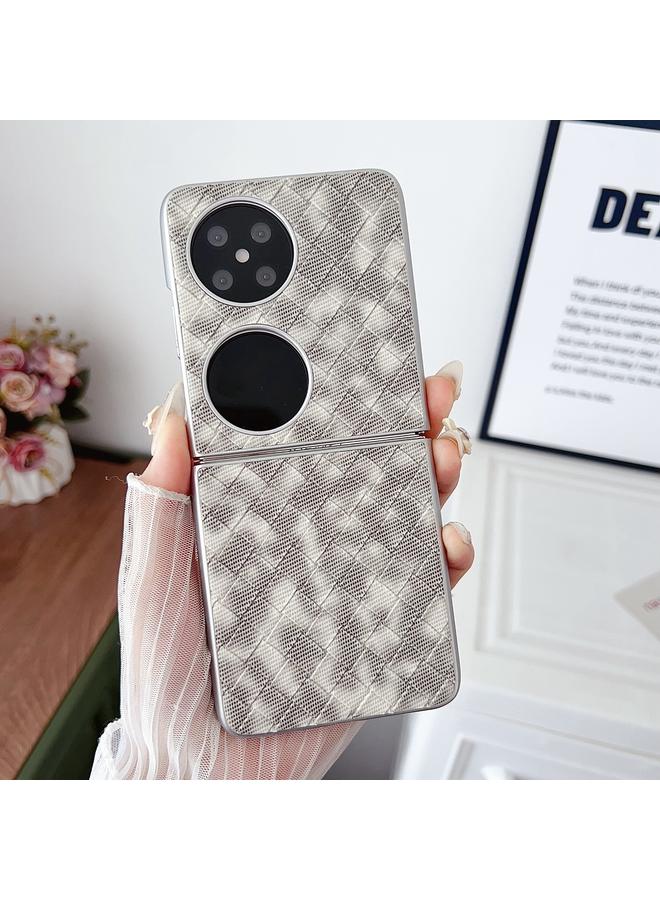 اس-توب جراب لهاتف Huawei Pocket 2 بنمط منسوج ملون مع تغطية كاملة - Image 2