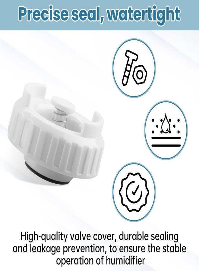 Aulpq Humidifier Bottle Valve Cap, for Emerson Moistair EA1407, HD1407, HD1409, EA14070, HD14070,Also for Essick 509229-1,819024,822419-2,and for Kenmore 758.141060, 758.141062, 758.14160,-2 Pcs - Image 3