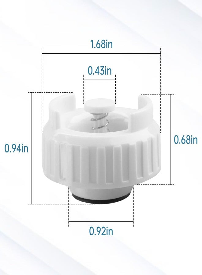 Aulpq Humidifier Bottle Valve Cap, for Emerson Moistair EA1407, HD1407, HD1409, EA14070, HD14070,Also for Essick 509229-1,819024,822419-2,and for Kenmore 758.141060, 758.141062, 758.14160,-2 Pcs - Image 2