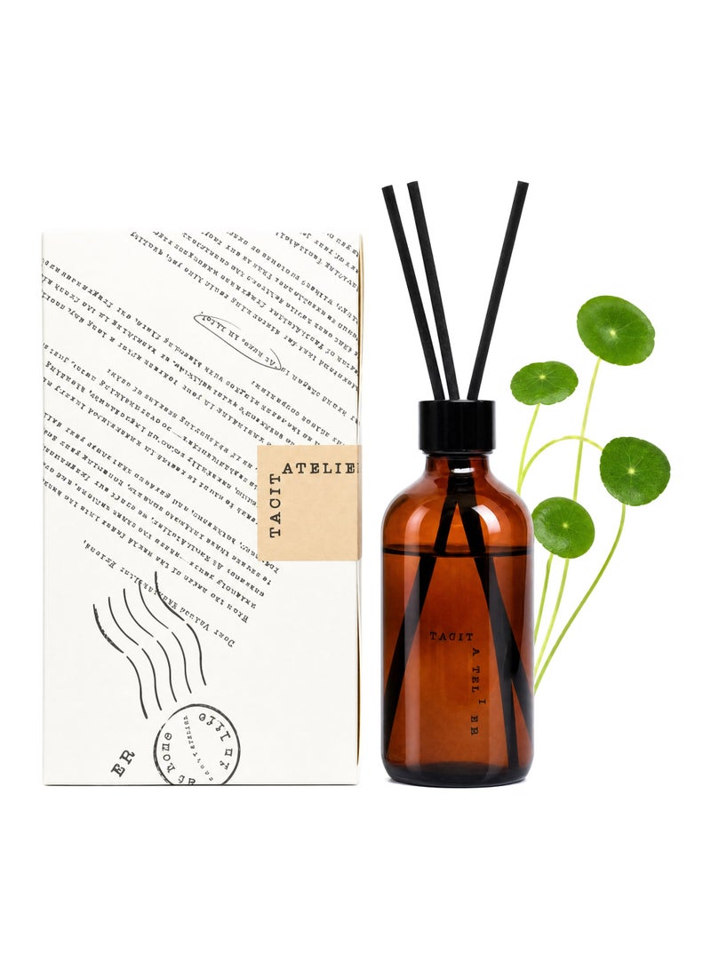 Tacit Atelier Reed Diffuser 200ml | Moon-Soaked Shoal - Long Lasting Home Fragrance for Bedroom, Bathroom & Office | Natural Air Freshener Gift Set - Image 1
