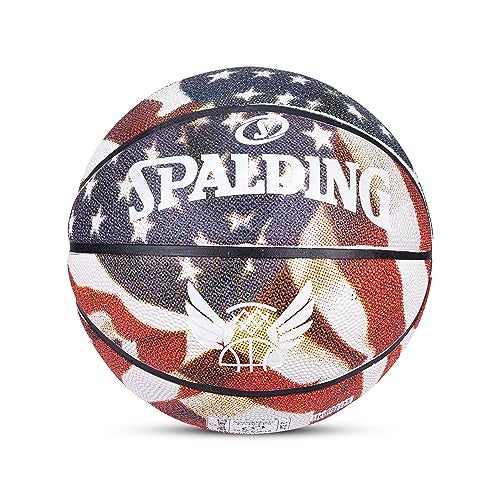 Spalding Flight Star & Strips Basketball (Size-7) - Image 1