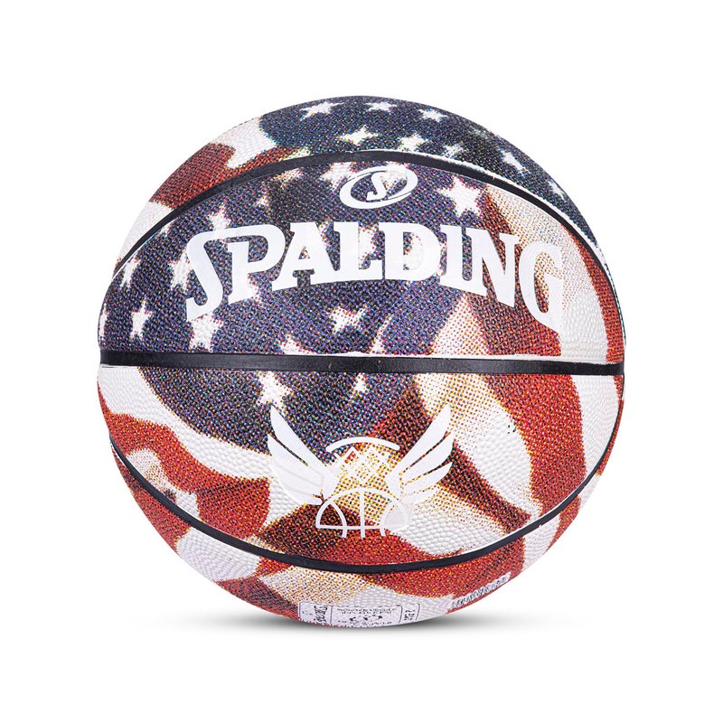 Spalding Flight Star & Strips Basketball (Size-7) - Image 5