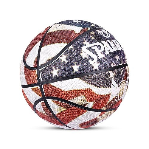 Spalding Flight Star & Strips Basketball (Size-7) - Image 3