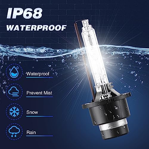 Hiolpen 2 Packs HID Headlight Ballast with Igniter & D4S Bulb for Lexus GS350 GS450h IS200t IS250 IS300 IS350 LS460 LS600h LX570 RX350 RX450h for Toyota Camry Sienna 81107-75020 Xenon Ballast Control Module - Image 2