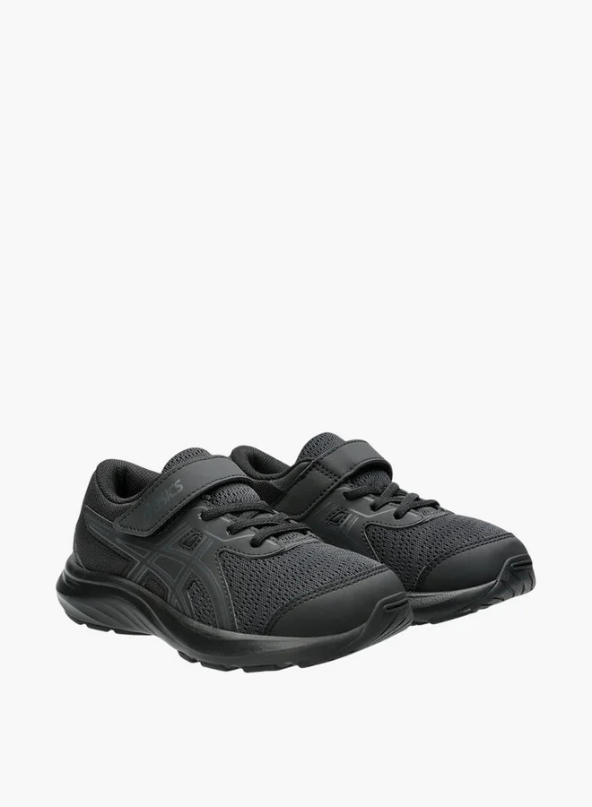 asics Boys' CONTEND 9 PS School Shoes with Hook and Loop Closure - 1014A338-003