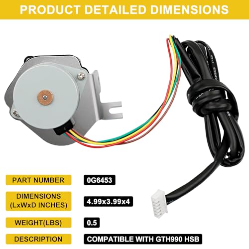 Rvanv Stepper Motor Assembly 0G6453 for GENERAC Guardian Compatible with GTH990 HSB Reliable Replacement Part - Image 3