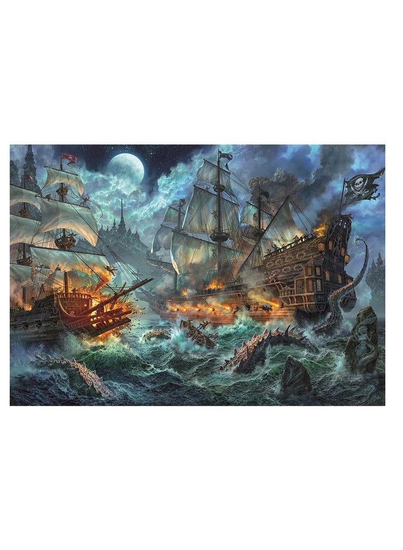 كليمينتوني بازل لغز صراع القراصنة 6000 قطعه  -  36530 - Image 2