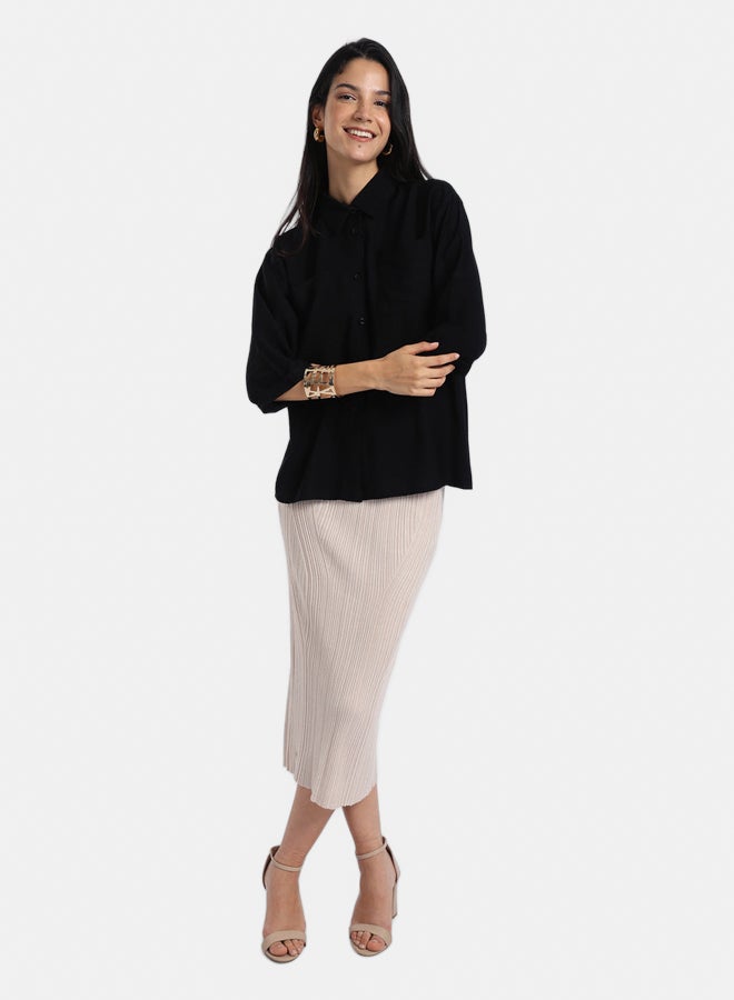 Carina Shirt with Chest Pockets - Image 5