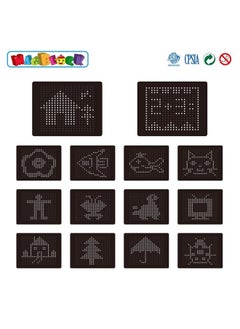 Magblock MAGBLOCK Magnetic Drawing Board for Kids Toddler Doodle & Sketch Toys Includes Magnet Pen Boosting Perschools Creativity Travel & Car Ride Activities (8.58in x6.89in)  - Image 1