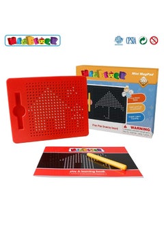 Magblock MAGBLOCK Magnetic Drawing Board for Kids Toddler Doodle & Sketch Toys Includes Magnet Pen Boosting Perschools Creativity Travel & Car Ride Activities (8.58in x6.89in)  - Image 2